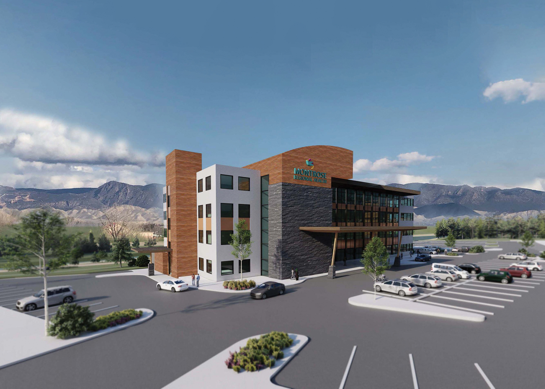 Ambulatory Care Center Rendering